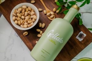 Empresários inovam e lançam licor de pistache inspirado em gelatos italianos 4 Licor de Pistache Gellato 3